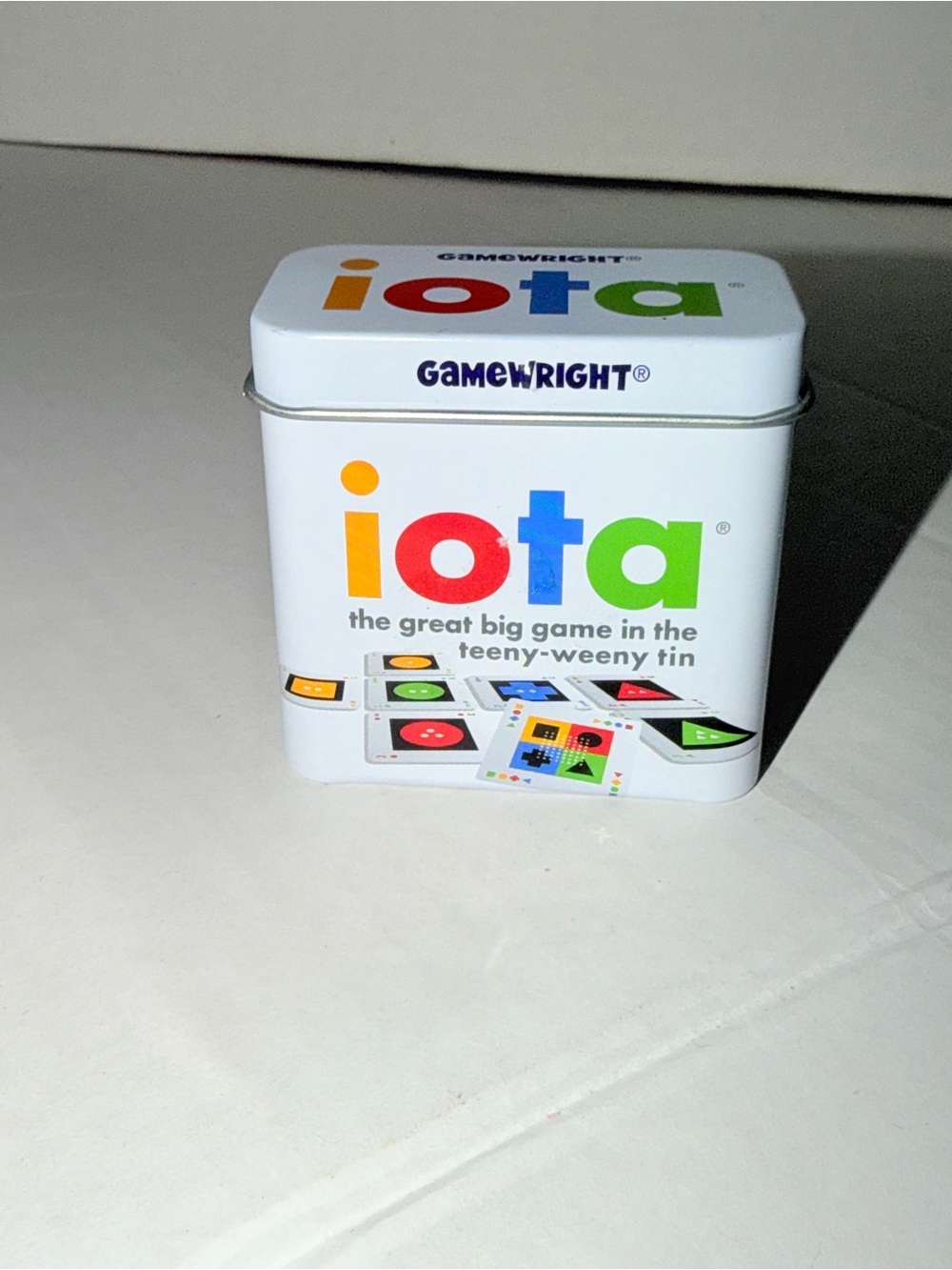 Iota Travel Card Game by - White Tin